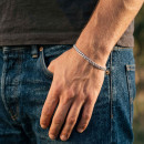 Серебряный браслет PD 120 2