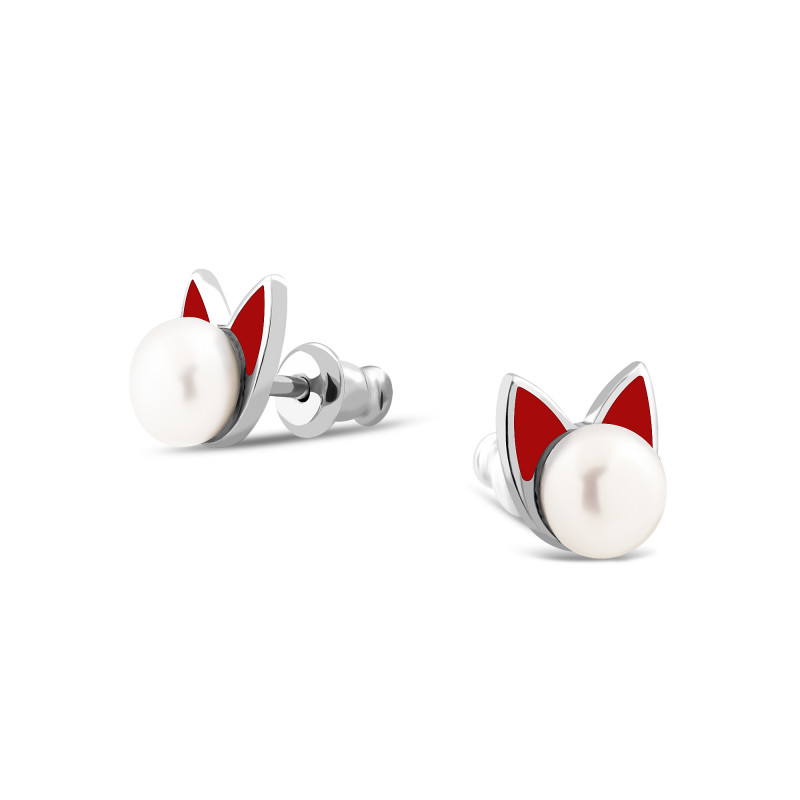 Серьги с эмалью 570