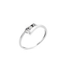Серебряное кольцо с белыми фианитами  1550 1
