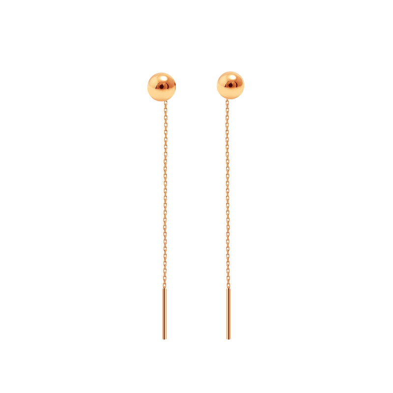 Золотые серьги 1455-585