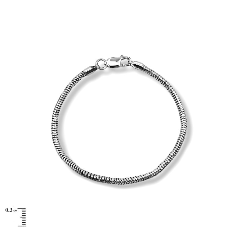 Серебряная цепь CCT 240D