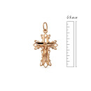 Золотой крестик 081-585 4