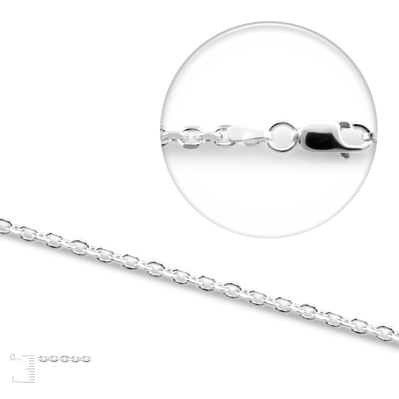 Серебряная цепь ADC 80 rod