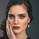 Серьги со шпинелью 480 4