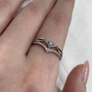 Серебряное кольцо 1357 3