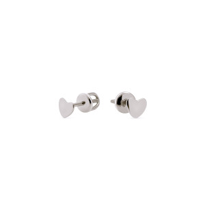 Серебряные серьги Сердце 1306