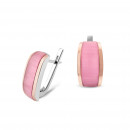 Серьги с розовым улекситом 246 1