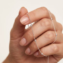 Серебряная цепь KULKI+K3 50 2