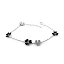 Браслет с белым фианитом 1088 1
