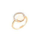 Золота каблучка Eclipse з фіанітами 1716-585 1